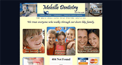 Desktop Screenshot of melvillekidsdentistry.com