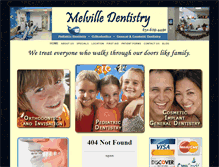 Tablet Screenshot of melvillekidsdentistry.com